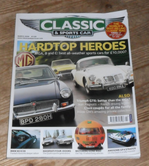 Classic and Sports Car Magazine March 2006