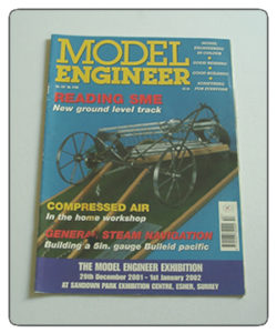 Model Engineer Vol 187 #4153 August 24th 2001