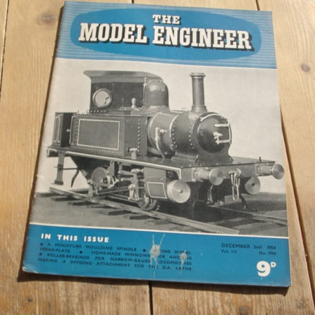 Model Engineer Vol 111 #2793 December 2nd 1954