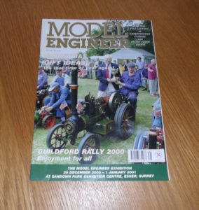 Model Engineer Vol 185 #4131 October 20th 2000