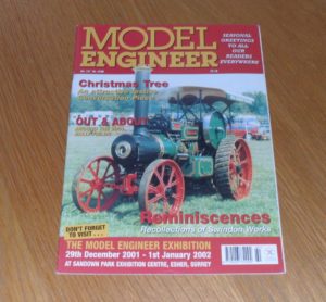 Model Engineer Vol 187 #4160 2001