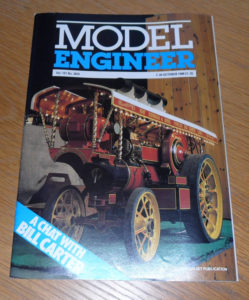 Model Engineer Vol 161 #3834 7th October 1988