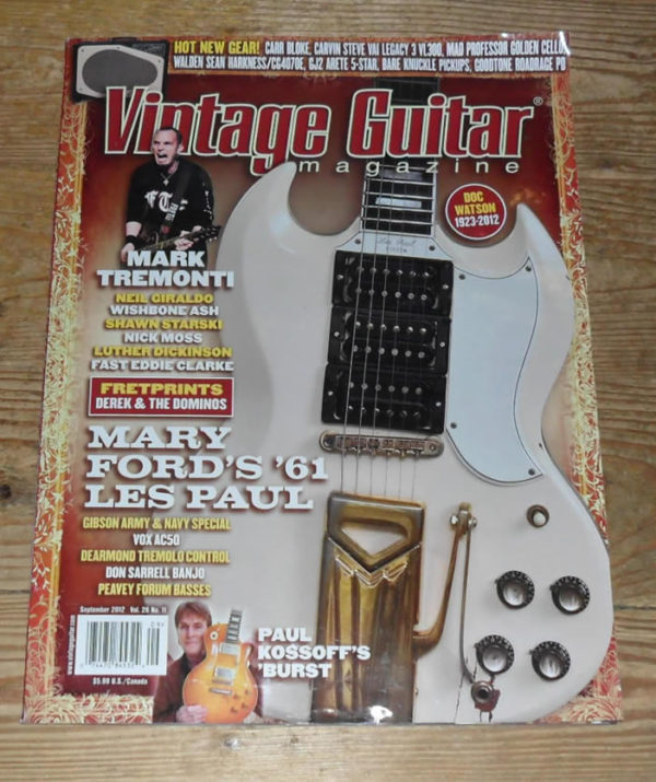 Vintage Guitar September 2012